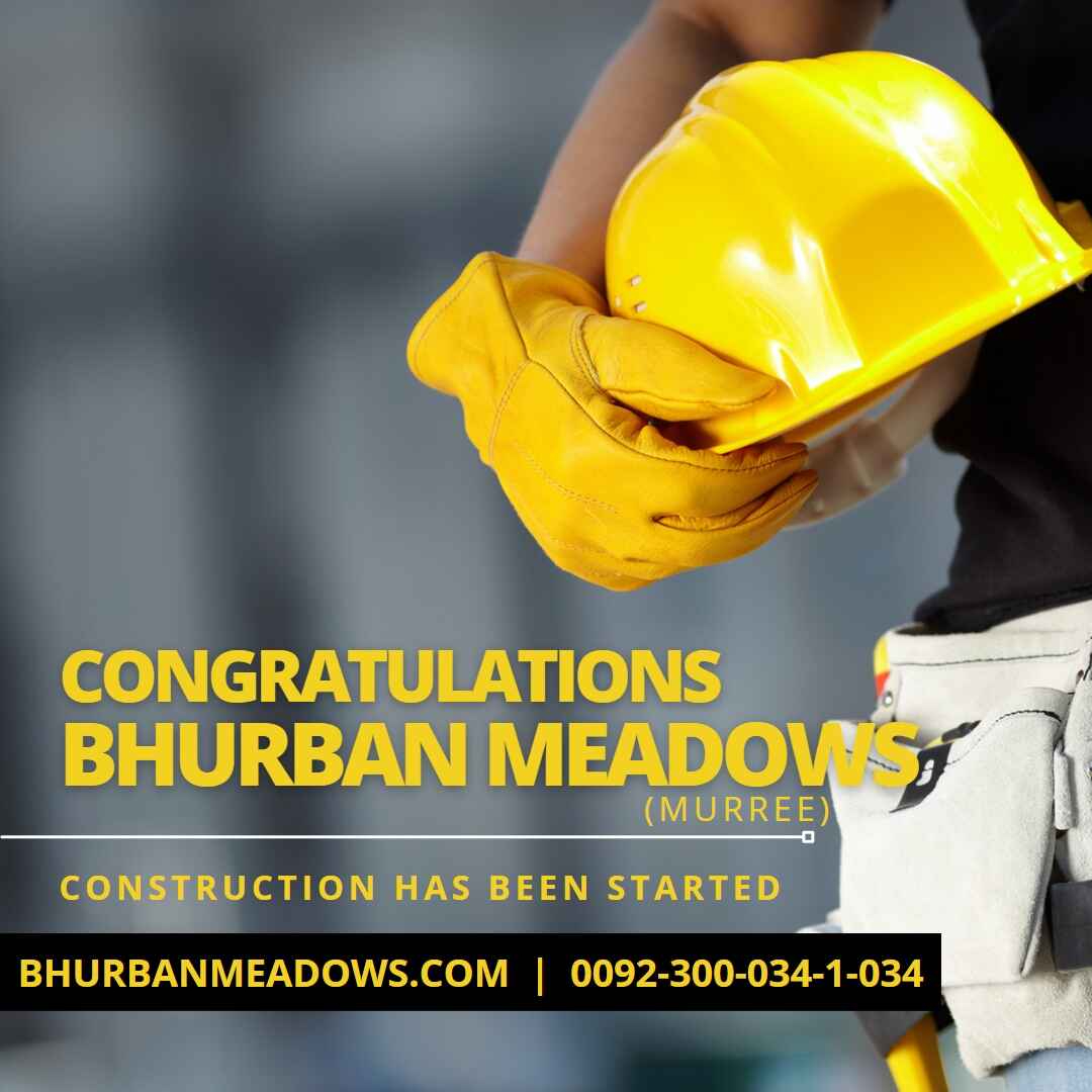 Construction of Bhurban Meadows Murree Has Begun – A Luxurious Living Destination. Villas | Cottages| Shanty by Cliff Dwellers.