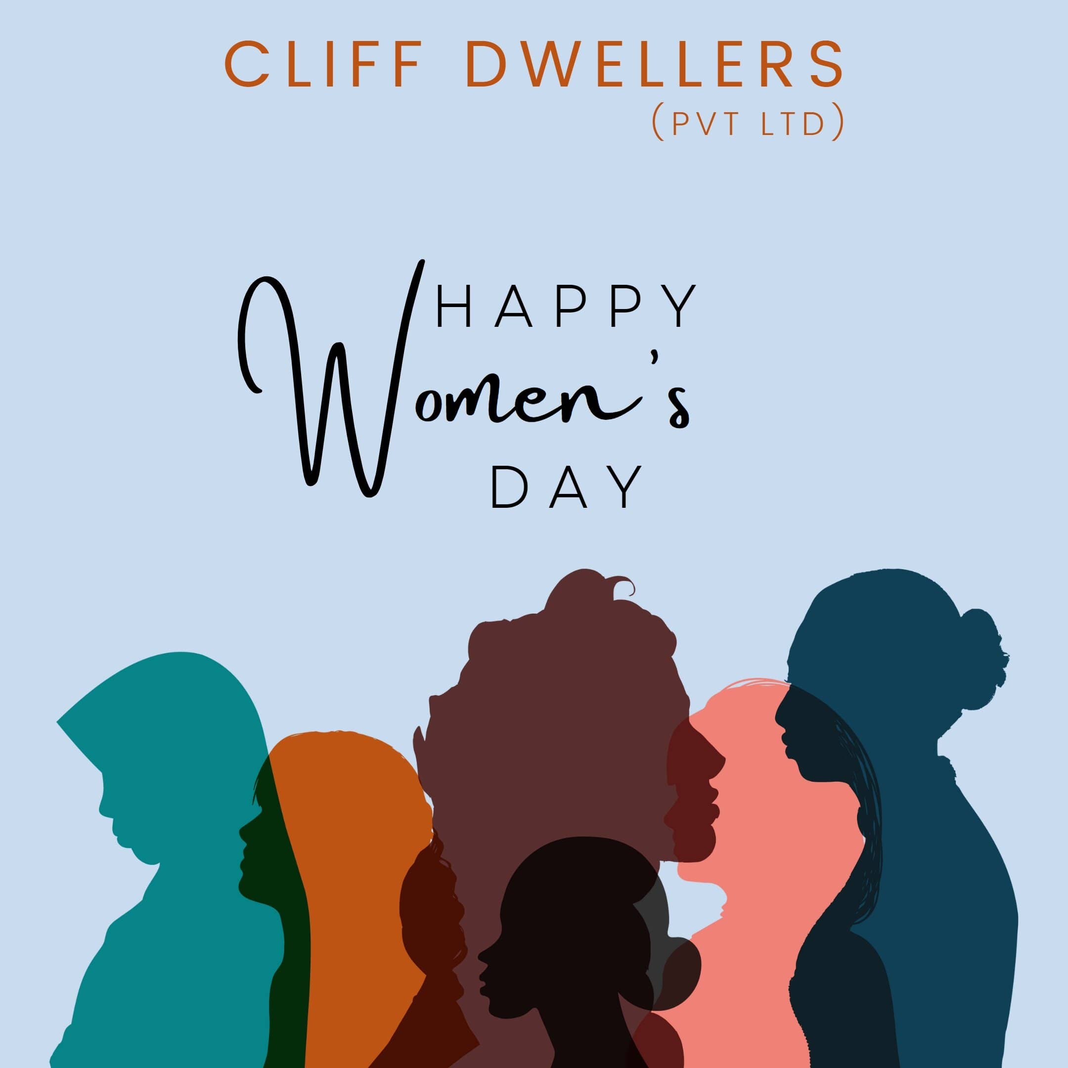 A world without women is a world without life. Strong women, stronger world Cliff dwellers celebration 8 March.