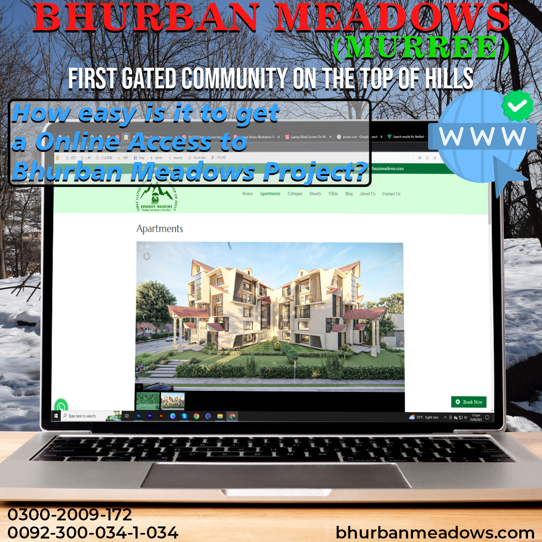 How Easy Is It To Get Online Access To Bhurban Meadows Project?